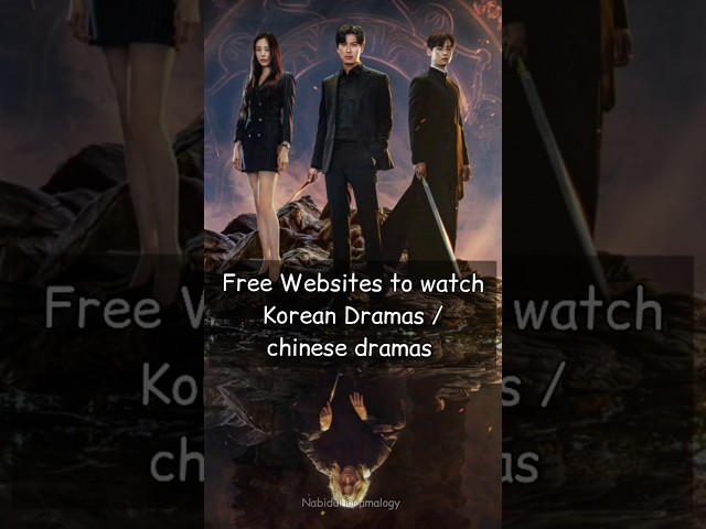 Some Free Websites for you to watch korean / chinese drama free | #kdrama #cdrama class=