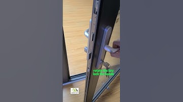 FOLDING DOOR LOCK SYSTEM DISPLAY