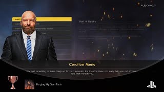 WWE 2K22 Forging My Own Path Trophy