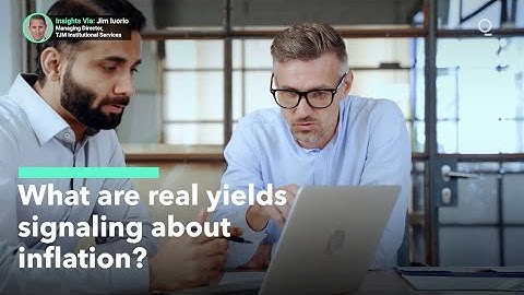 What are Real Treasury Yields Signaling About Inflation?