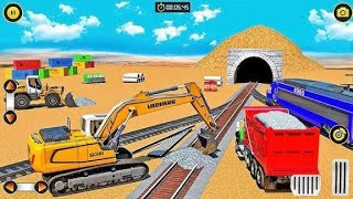  JCB Excavator Road Construction Simulator Game 3D | City Road Construction 3D | Android Gameplay screenshot 4