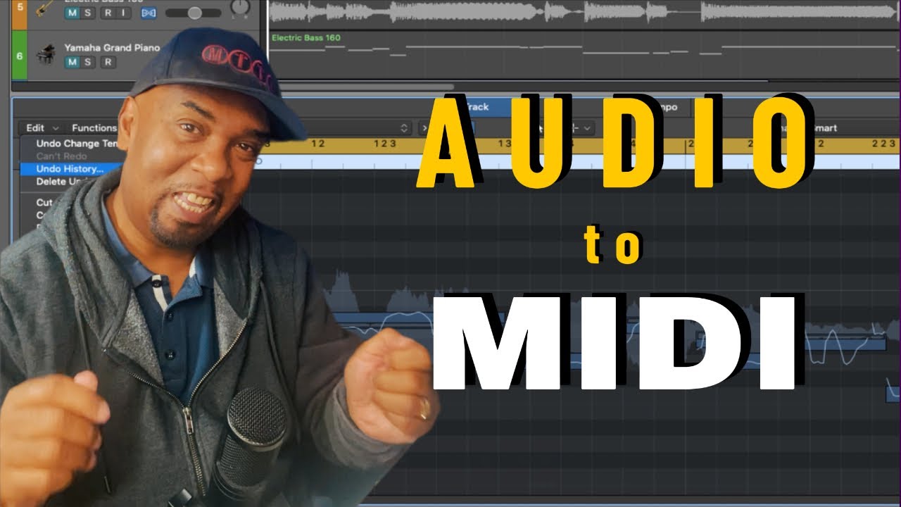 Convert Audio to MIDI in Logic Pro X  Logic Pro X Tutorial