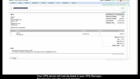 Netfirms VPS S-Series Dual Control Panel Features