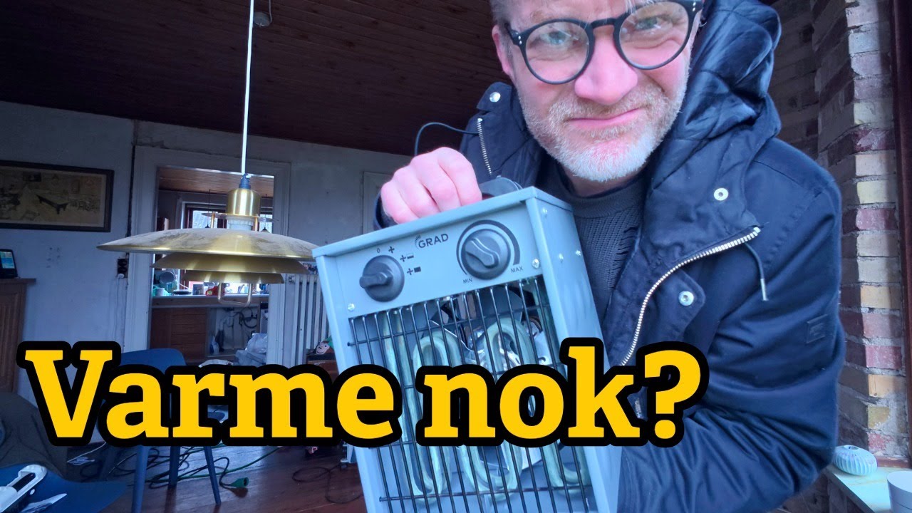 GÅRDEN FRYSER: Virker billig el-varme faktisk? 🥶