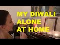 I spent diwali at home with my krishna  foreigner celebrates diwali