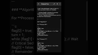 🛡️ Peterson’s Solution in Operating System | Critical Section Problem Solved for Two Processes