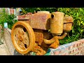Old samdi R175A diesel engine fully restoration | Restore and repair old rusty D6 engine