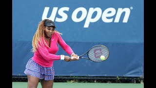 Serena williams practices ahead of the 2020 us open as she goes in
search a record-tying 24th major title. don't miss moment open!
subscribe n...