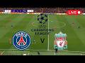 [LIVE] PSG vs Liverpool UEFA Champions League 25/26 Full Match - eFootball PES 21 Simulation