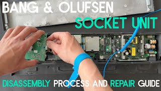 Bang & Olufsen Beocenter 2 Socket Unit Disassembly process and Repair guide