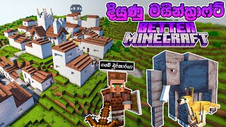 I found elephants, kangaroos, and village guards in Better Minecraft PC Gameplay - 1.20.1 #1