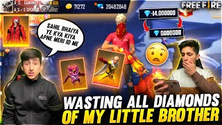 Wasting All Diamonds Of My Brother? *Revenge Time* Free Fire Crying Moment- Garena Free Fire