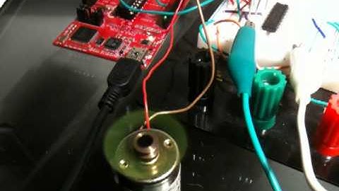 LaunchPad + PWM + Motor 1