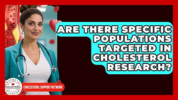 Are There Specific Populations Targeted in Cholesterol Research? - Cholesterol Support Network