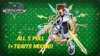 KHUX ULTIMATE FORM SORA MEDAL PULL, PLUS TRAITS