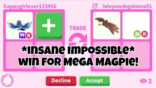 😱😛No Way! I GOT *INSANE WIN* For *NEW* MEGA NEON MAGPIE   GOT IMPOSSIBLE WIN TRADE FOR MY LLAMA..😱🔥