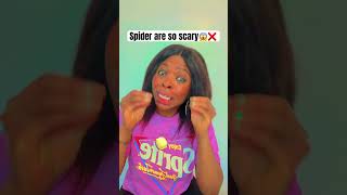 Spider are scary..#meme #foryou #relatable #fyp