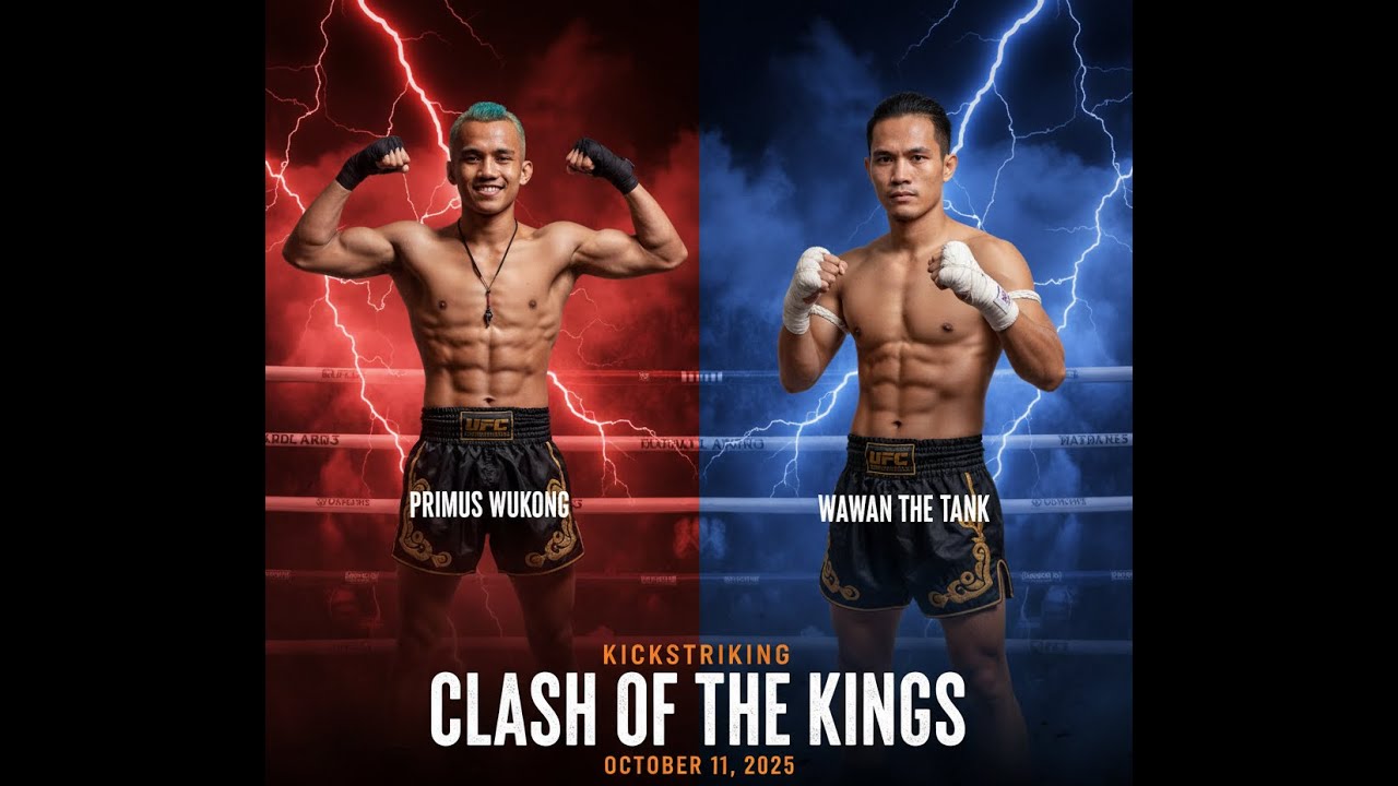 🔥 PRIMUS WUKONG VS WAWAN THE TANK | KICKSTRIKING FIGHT 11 OKTOBER 2025 🔥