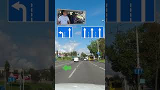 СЛОЖНЫЙ УЧАСТОК на МАРШРУТЕ ГАИ #вождение  #гаи #shorts #автошкола