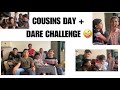 Cousins Day + Dare Challenge 🤪❤️#trending #cousins #friends #funny #darechallenge #prank #youtube