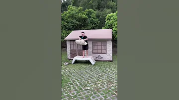 Luxury Inflatable Tent For You Camping Life Air Tent Home Tent IPOOLGO Tent Directly Factory 