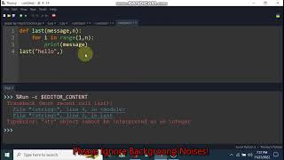 Functions In Python Lecture 08 Last Concept