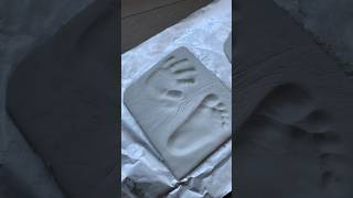 6 Months Old Babys Handprint And Diy Casting
