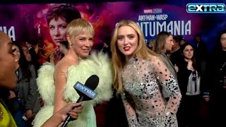 ‘Ant-Man’: Evangeline Lilly & Kathryn Newton’s SWEET Red-Carpet Reunion! (Exclusive)
