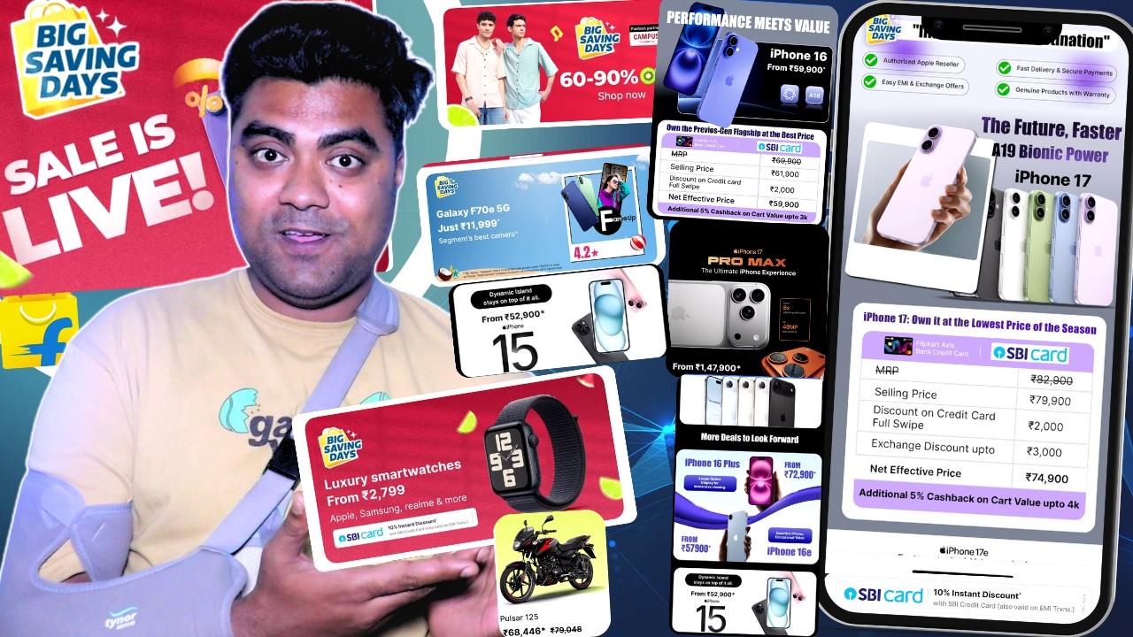 Flipkart Big Saving Days iPhone & Smartphones Deals March 2026 | Flipkart Big Saving Days 2026 💥🔥