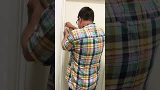 Wooden Old Style Door Lock Open Without Damaging Lock .