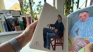 DAVID HOCKNEY: Normandy Portraits