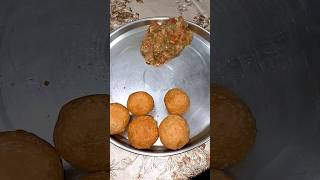 crispy fried khasta litti chokha recipe at home easy tasty and fast subscribe trending trending