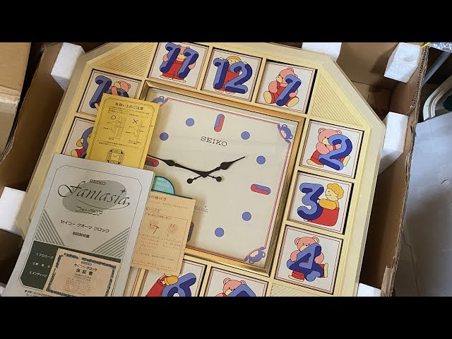 ちょっとレア】セイコーパペットre541n からくり時計全曲 seiko puppet