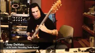 Joey DeMaio recording 