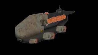 Coelacanth Wire-frame Turnaround | #blender #ps1 #psx