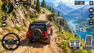 Can This 4×4 Jeep Survive the Impossible Mountain Road? 😱 | Realistic Off-Road Driving Game screenshot 1