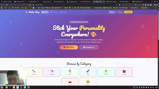 CS50x's Final Project | Ecommerce Sticker Web App