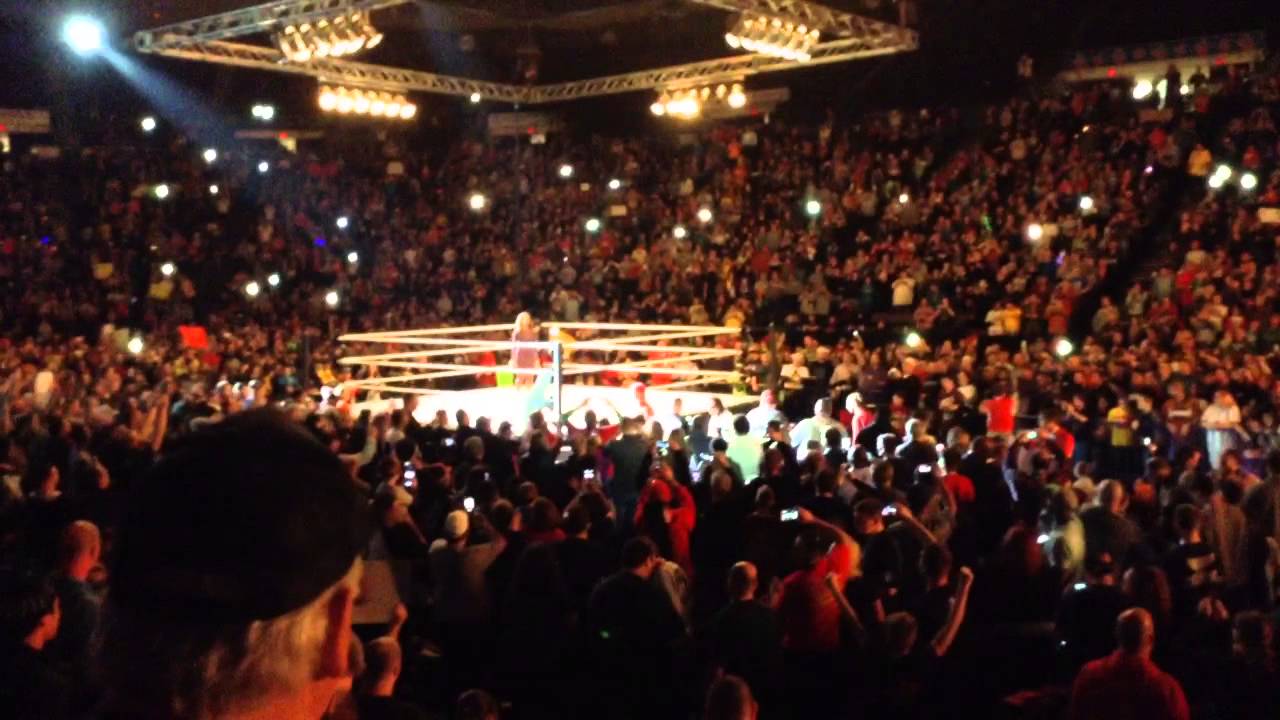 Hulk Hogan WWE Live Cincinnati Entrance YouTube