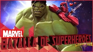 CRISTALES A MONTONES DE MARVEL BATALLA DE SUPERHÉROES