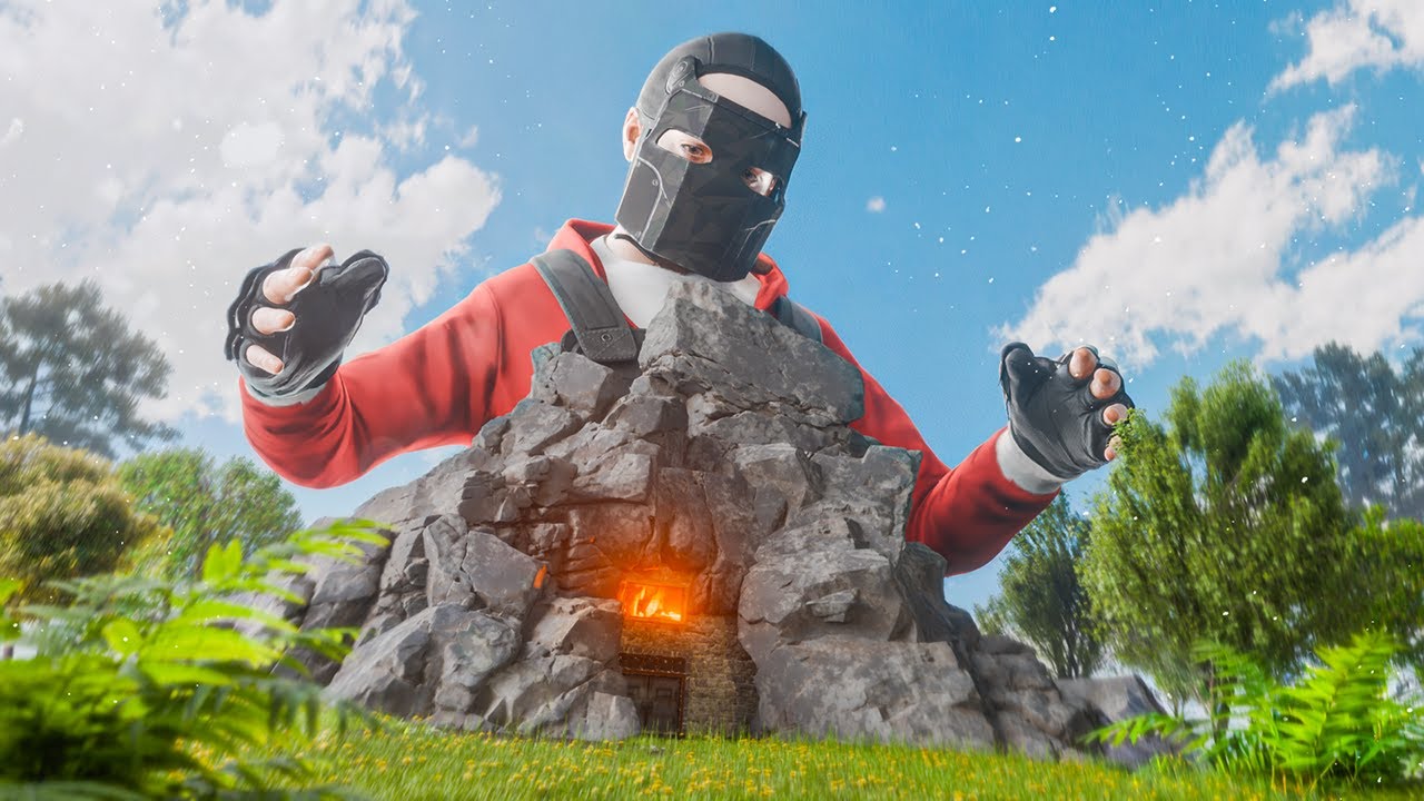 혼자 서버 초기화 시작해서 미친 가성비를 자랑하는 바위 안에 집 짓고 생존하기 RUST SOLO