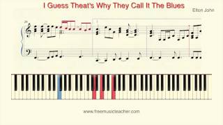 Elton John I Guess That's Why They Call It The Blues