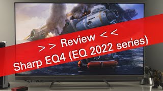 Sharp EQ series 4K UHD TV 2022 review the new in the mainstream segment - YouTube