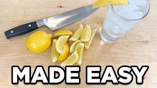 Lemon Wedges Cut in Seconds | Kitchen Hack @MOMables