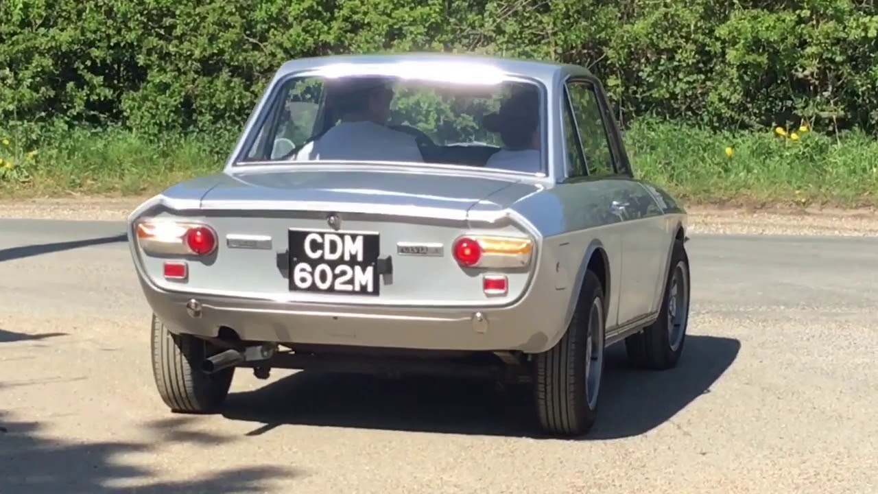 Lancia Fulvia startup and acceleration