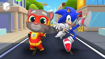 Epic Showdown: Talking Tom Hero Dash vs Sonic Dash 1 - Who Will Win?