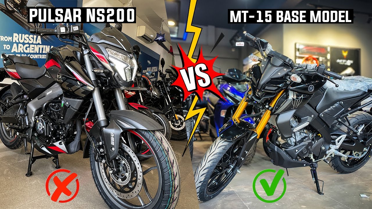 Bajaj Pulsar NS200 LED v/s Yamaha MT-15 V2| Which one is Better?