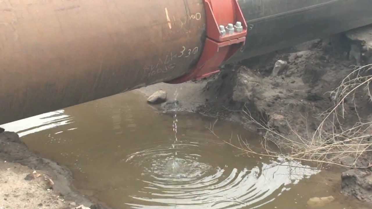 Ethylene Glycol Pipeline Leak - YouTube