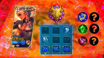 Gusion New INSANE Damage Build for JUNGLE!!  (pls try)