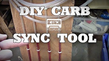 DIY Carb Sync Tool motorcycle car
