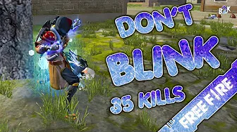 [B2K] TOO MANY KILLS TO COUNT DON’T BLINK | 35 KILLS #ff #freefire thumbnail